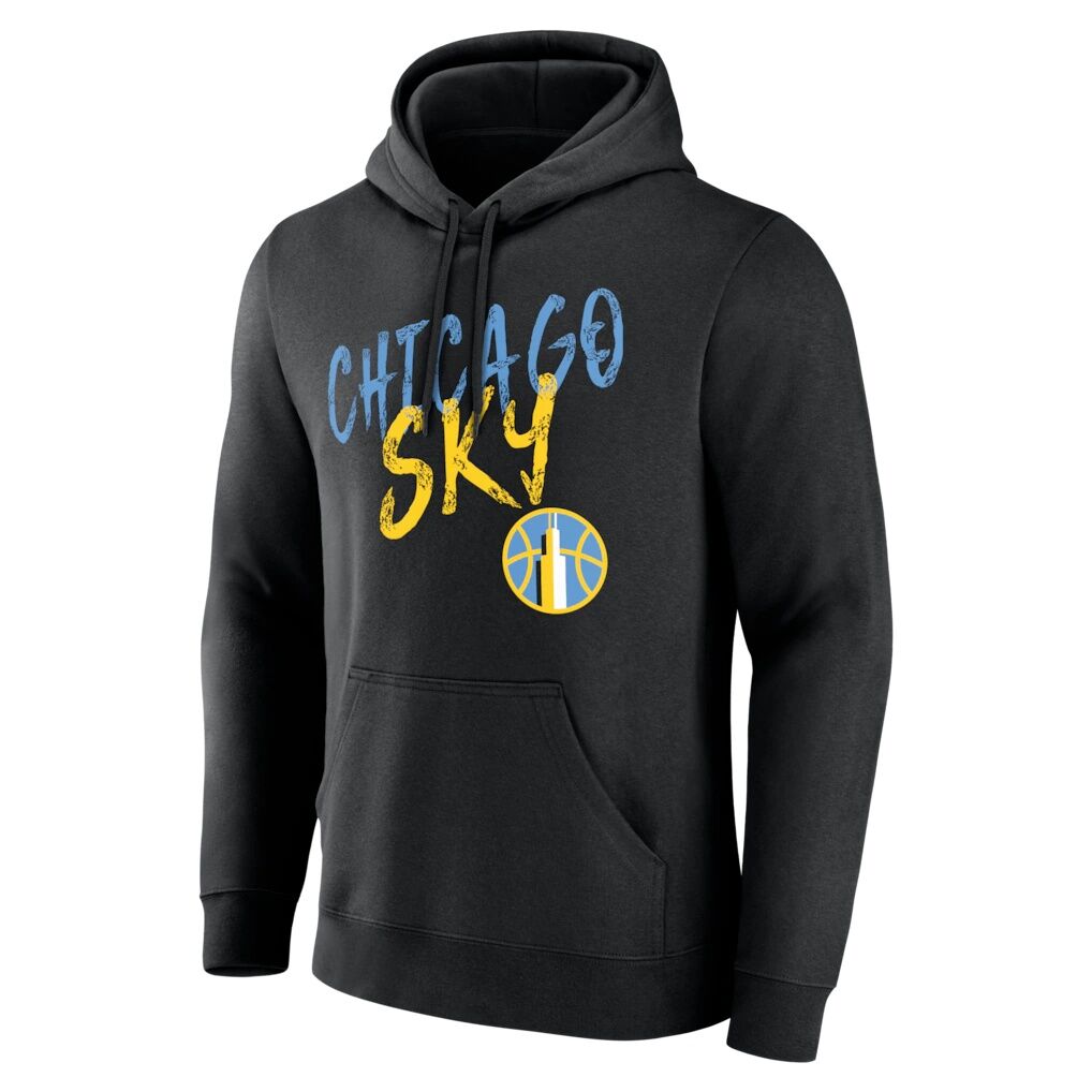 Chicago Sky Big & Tall Hustle Personalized Name & Number Hoodie
