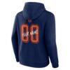 Connecticut Sun Big & Tall Hustle Personalized Name & Number Hoodie - Navy - Detail View