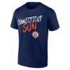 Connecticut Sun Big & Tall Hustle Personalized Name & Number T-Shirt - Navy - Side View