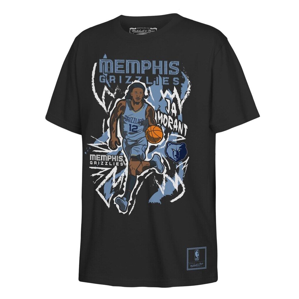 Ja Morant Memphis Grizzlies Mitchell & Ness Youth Chalked Up Player T-Shirt