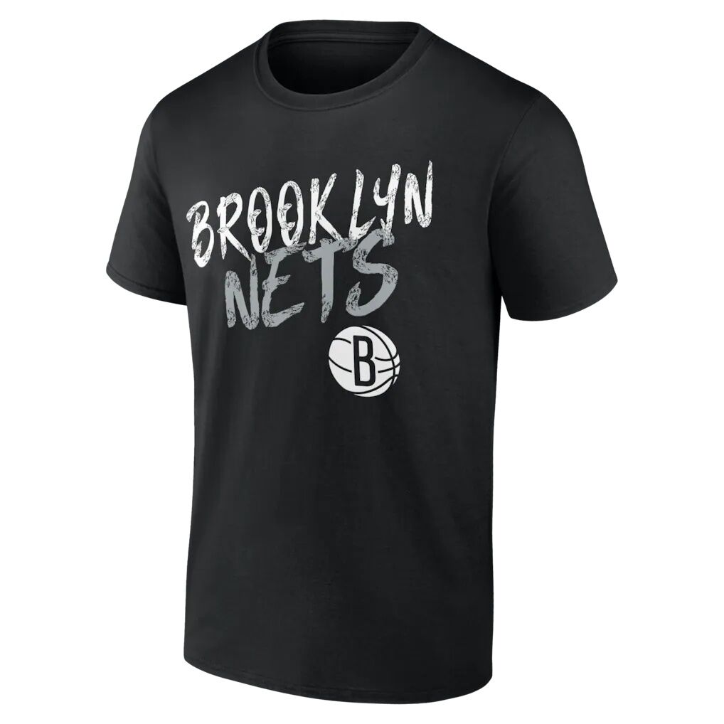 Brooklyn Nets Big & Tall Hustle Personalized Name & Number T-Shirt