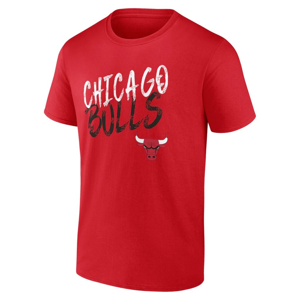Chicago Bulls Big & Tall Hustle Personalized Name & Number T-Shirt