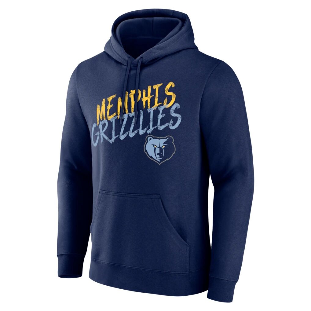 Memphis Grizzlies Big & Tall Hustle Personalized Name & Number Hoodie