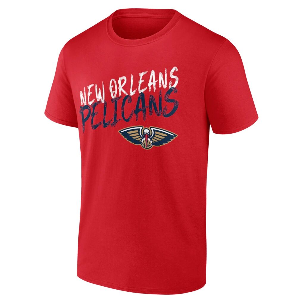 New Orleans Pelicans Big & Tall Hustle Personalized Name & Number T-Shirt