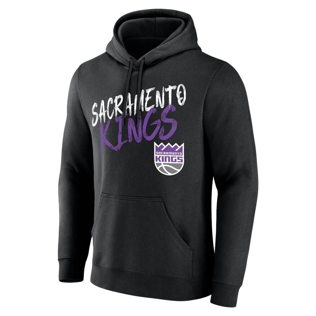 Sacramento Kings Big & Tall Hustle Personalized Name & Number Hoodie