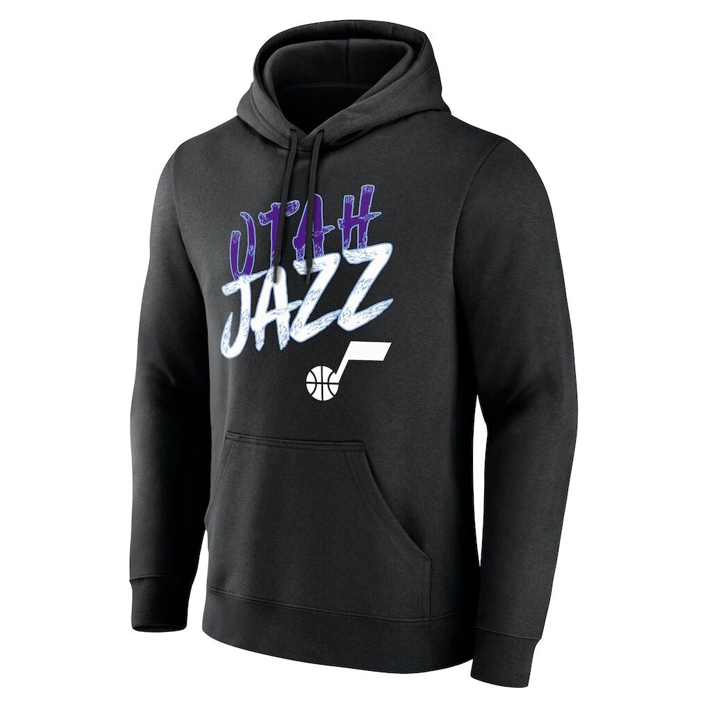 Utah Jazz Big & Tall Hustle Personalized Name & Number Hoodie