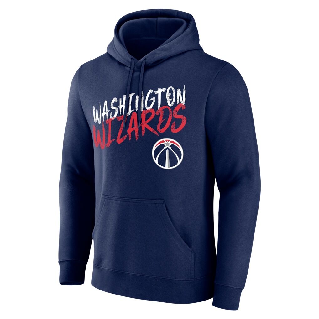 Washington Wizards Big & Tall Hustle Personalized Name & Number Hoodie