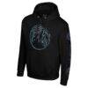 Minnesota Timberwolves Stadium Essentials Unisex Elementized Ride Hoodie - Black - Side View