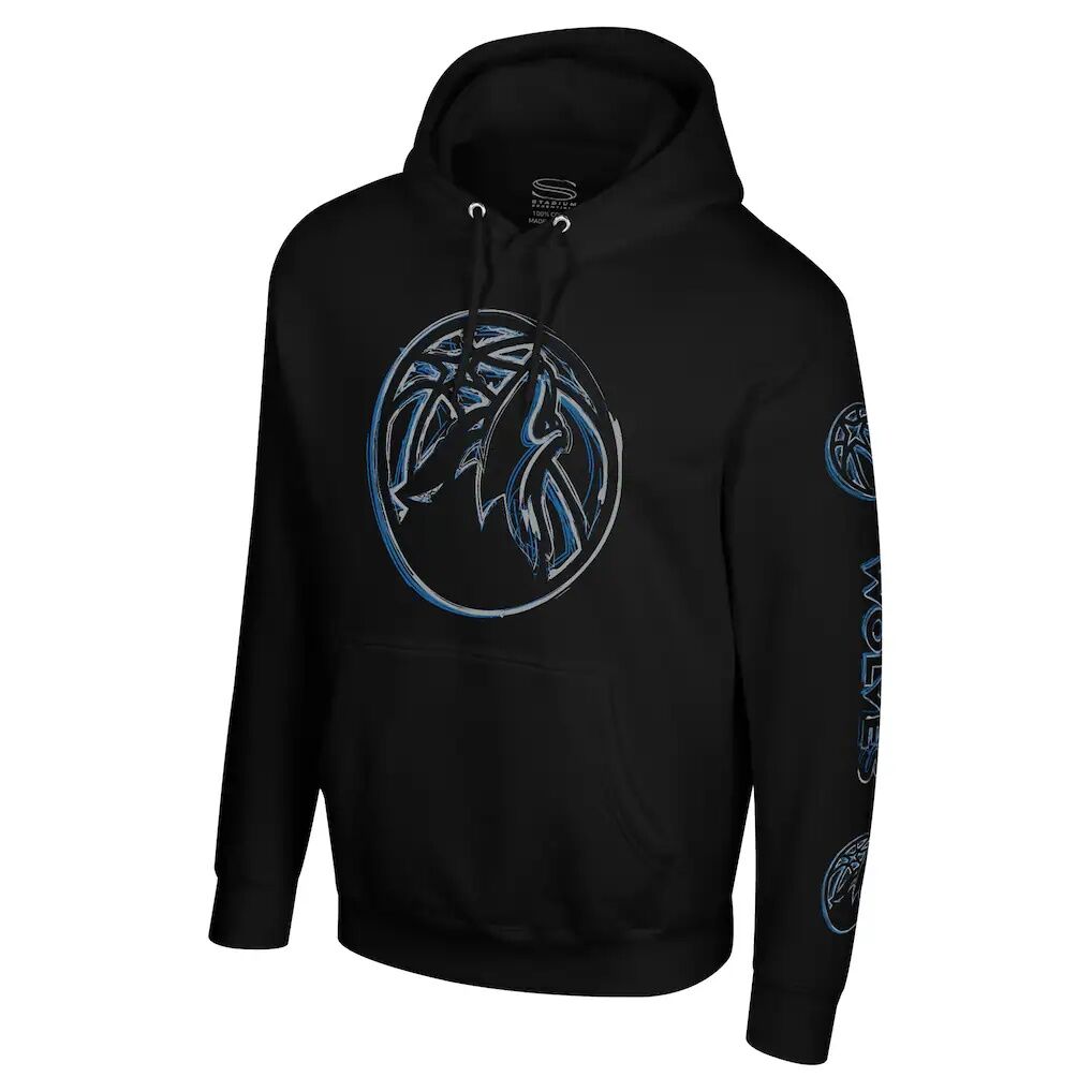 Minnesota Timberwolves Stadium Essentials Unisex Elementized Ride Hoodie