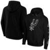 San Antonio Spurs Stadium Essentials Unisex Elementized Ride Hoodie - Black - Front View