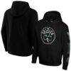 Boston Celtics Stadium Essentials Unisex Elementized Ride Hoodie - Black - Front View