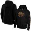 Los Angeles Lakers Stadium Essentials Unisex Elementized Ride Hoodie - Black - Front View