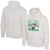 Boston Celtics Stadium Essentials Unisex Sky High Hoodie - - Front View