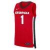 Kareem Stagg Georgia Bulldogs Nike NIL Men's Basketball Replica Jersey - Red - Side View