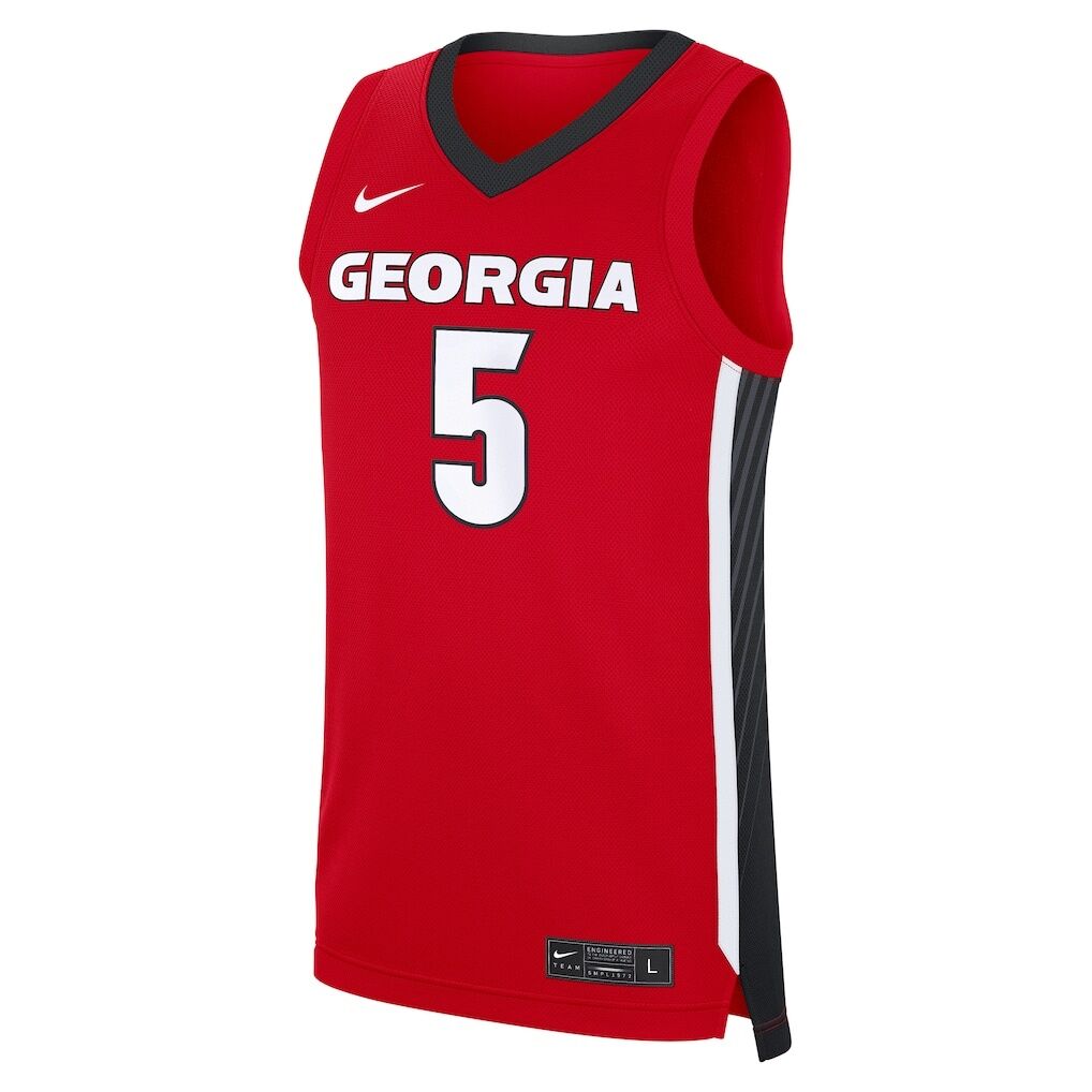 Jeremiah Wilkinson Georgia Bulldogs Nike NIL Men's Basketball Replica Jersey