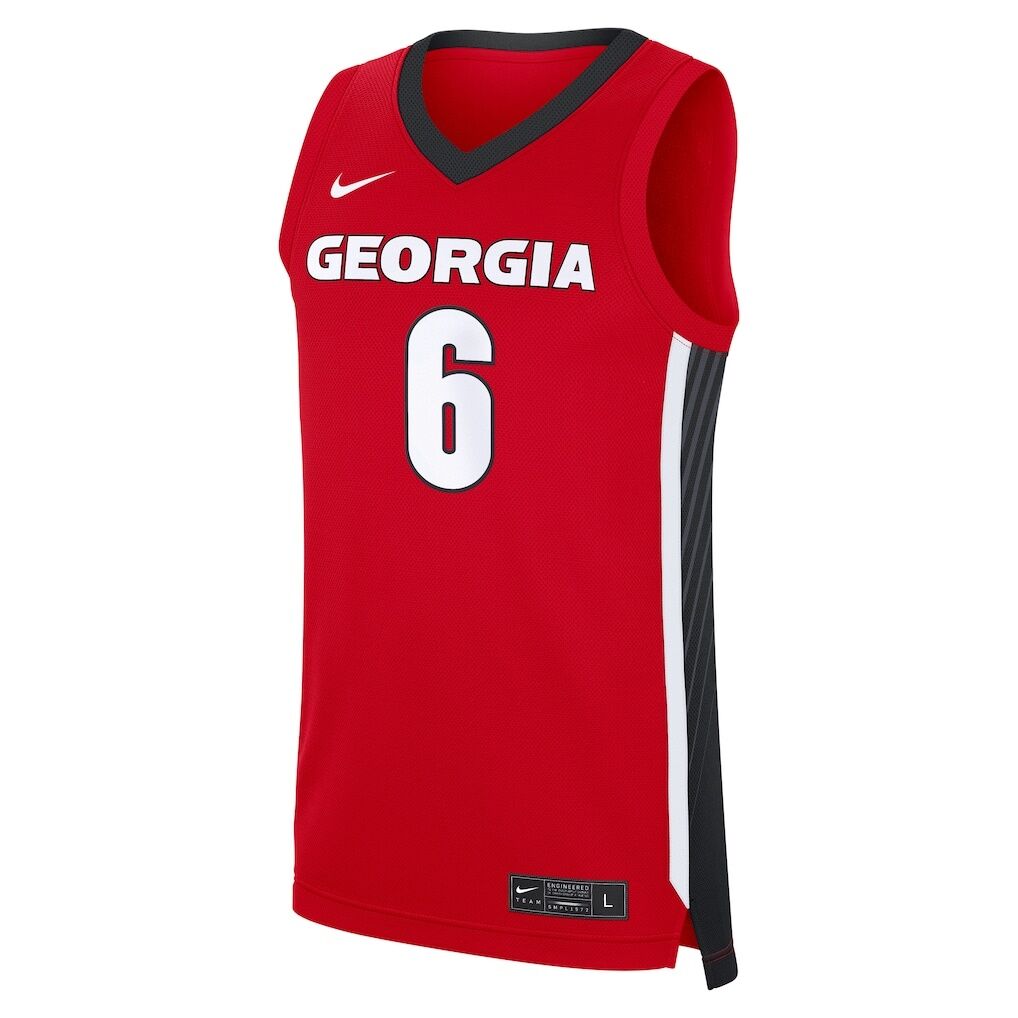 Kanon Catchings Georgia Bulldogs Nike NIL Men's Basketball Replica Jersey