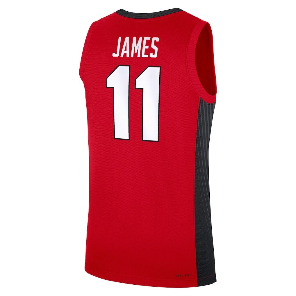 Dylan James Georgia Bulldogs Nike NIL Men's Basketball Replica Jersey