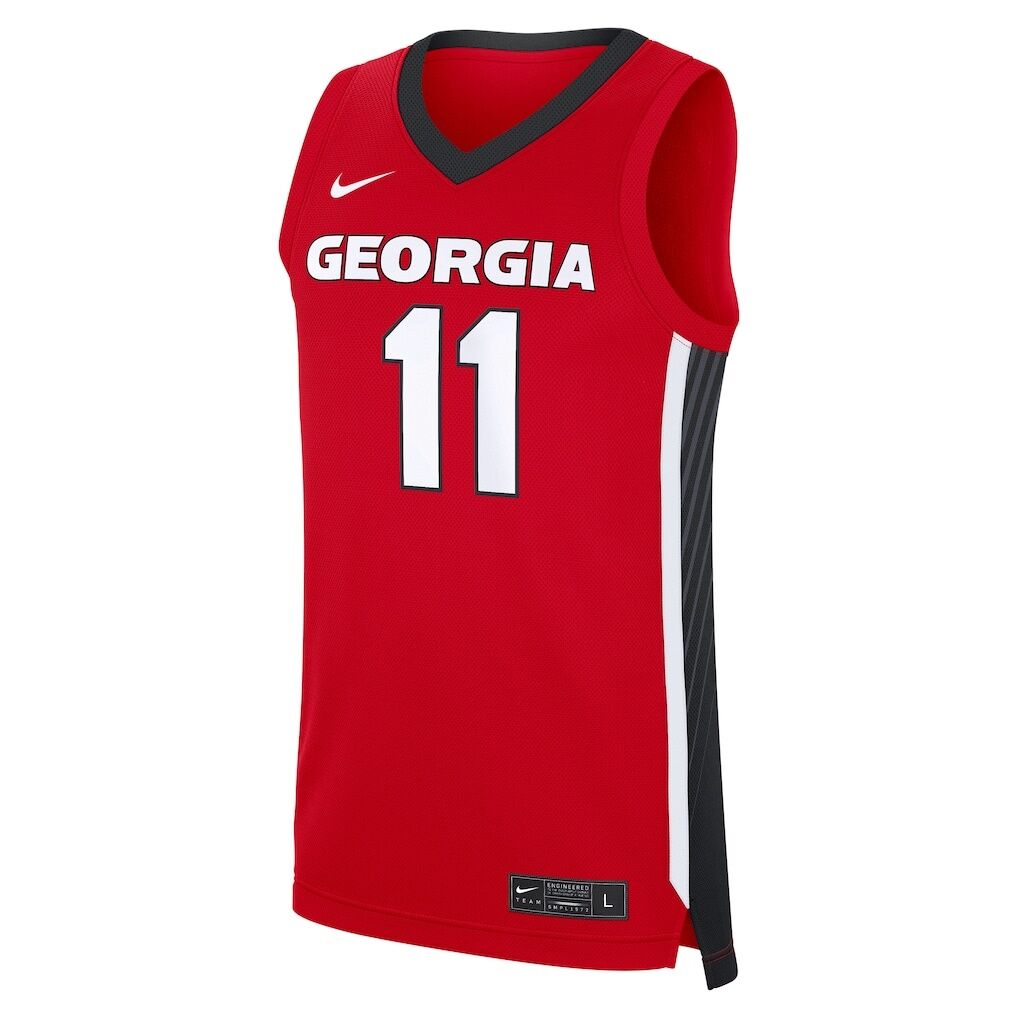 Dylan James Georgia Bulldogs Nike NIL Men's Basketball Replica Jersey
