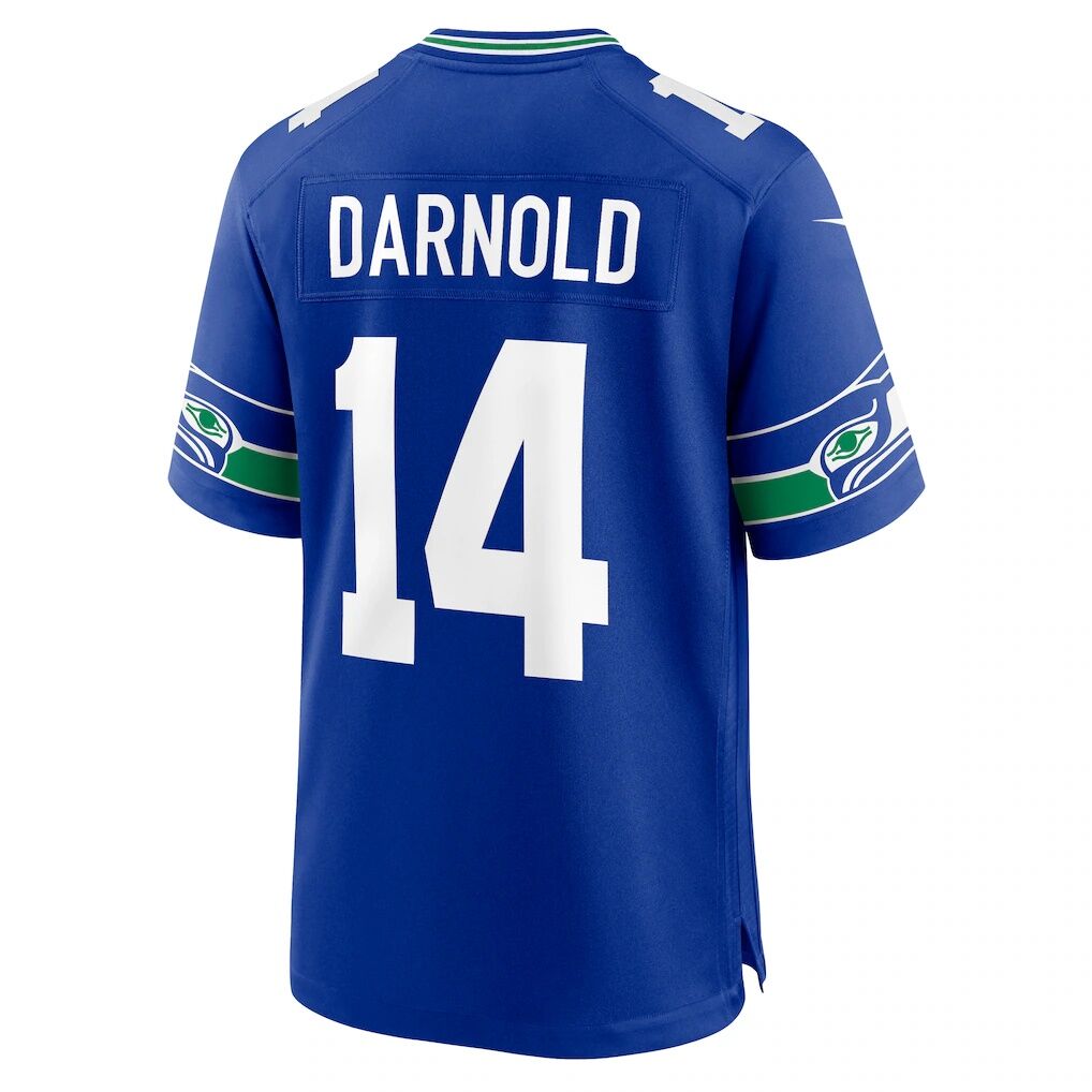 Sam Darnold Seattle Seahawks Nike Alternate Game Player Jersey - Royal