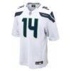 Sam Darnold Seattle Seahawks Nike Alternate Game Player Jersey - White - Side View