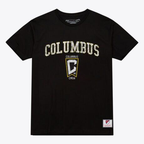 Columbus Crew Mitchell & Ness City Pride T-Shirt - Black - Front View