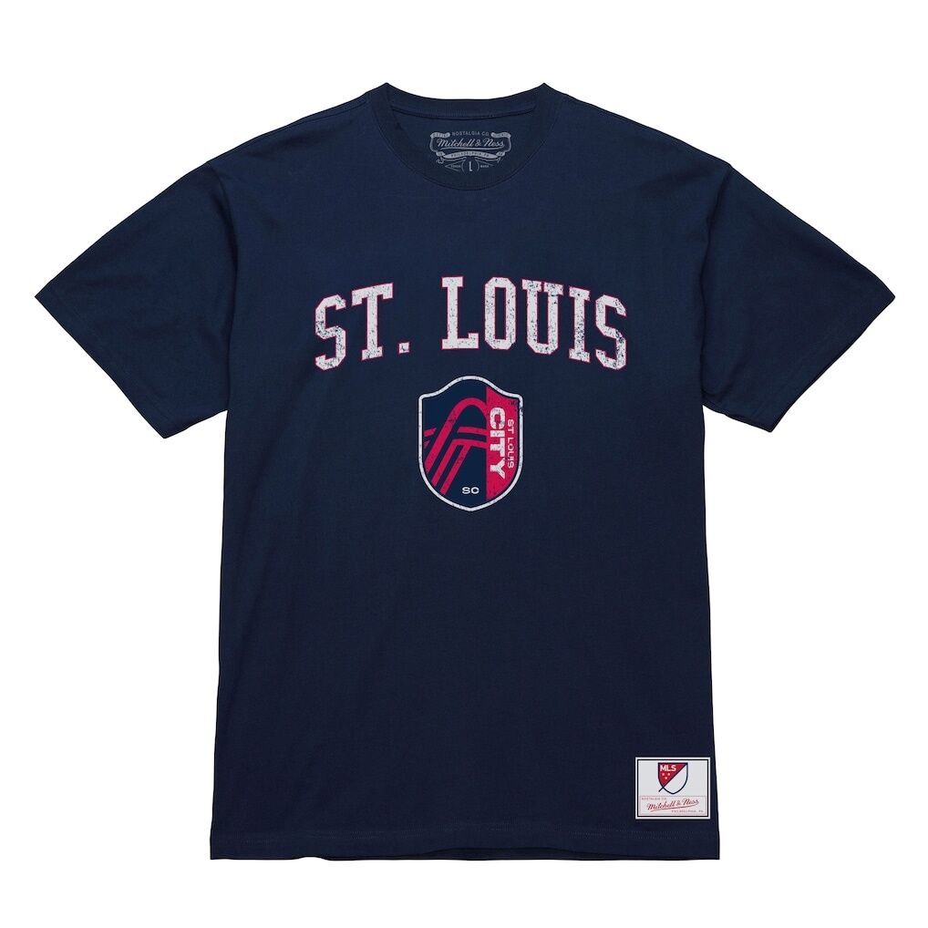 St. Louis CITY SC Mitchell & Ness City Pride T-Shirt
