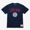 Chicago Fire Mitchell & Ness City Pride T-Shirt - Navy - Front View