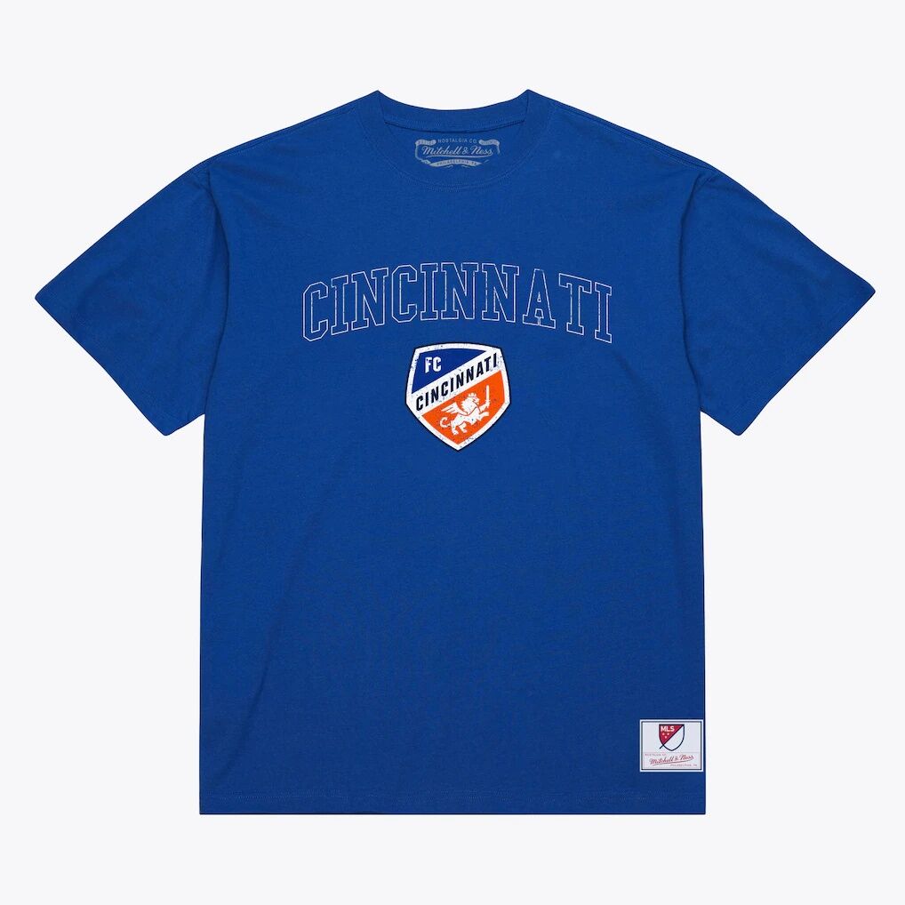 FC Cincinnati Mitchell & Ness City Pride T-Shirt - Royal