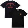 Atlanta United FC Mitchell & Ness 2-Hit T-Shirt - Black - Front View