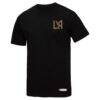 LAFC Mitchell & Ness 2-Hit T-Shirt - Black - Side View