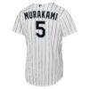 Munetaka Murakami Chicago White Sox Nike Youth Home Replica Jersey - White - Detail View