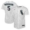 Munetaka Murakami Chicago White Sox Nike Youth Home Replica Jersey - White - Front View