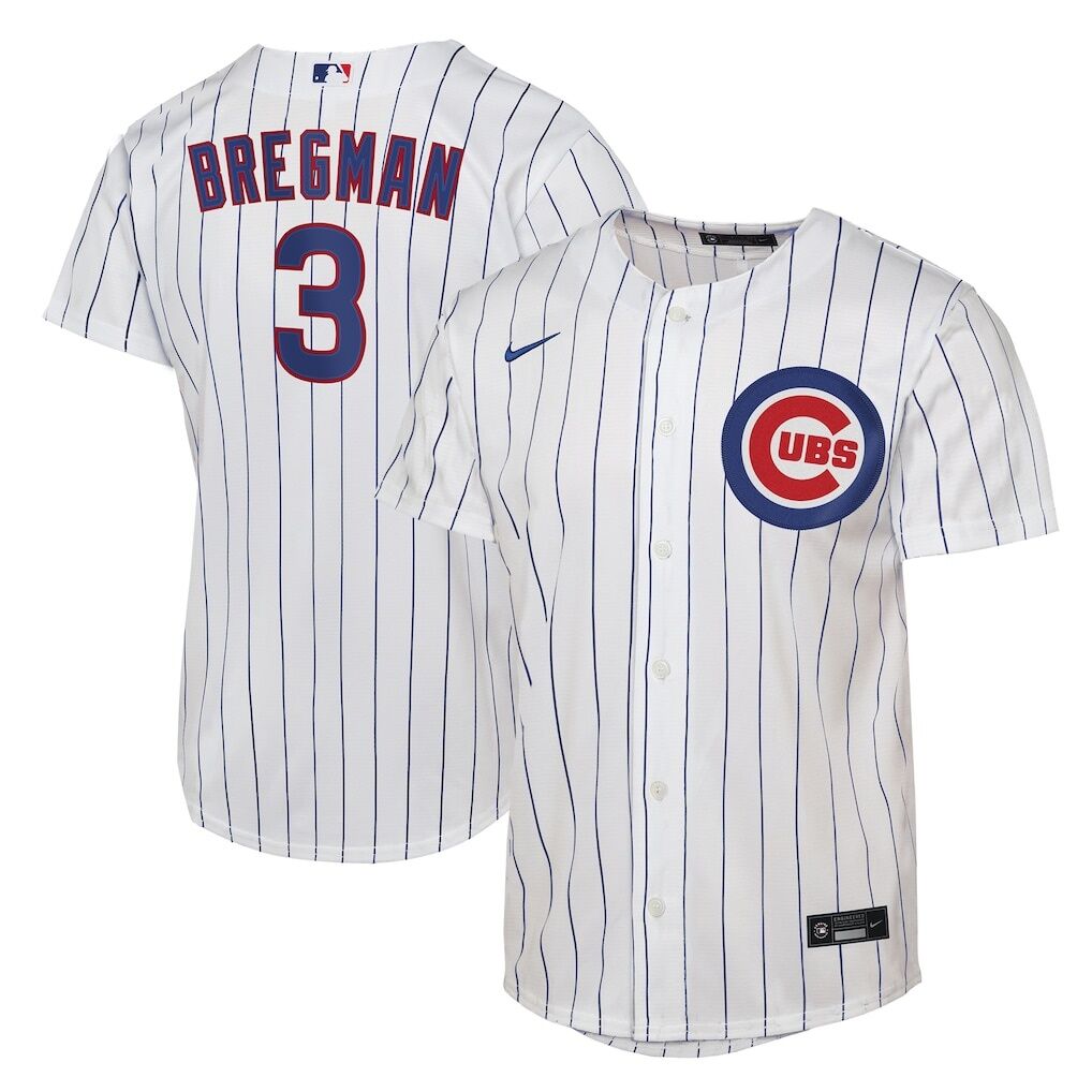 Alex Bregman Chicago Cubs Nike Youth Home Replica Jersey