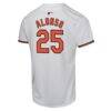 Pete Alonso Baltimore Orioles Nike Youth Game Player Jersey - White - Detail View