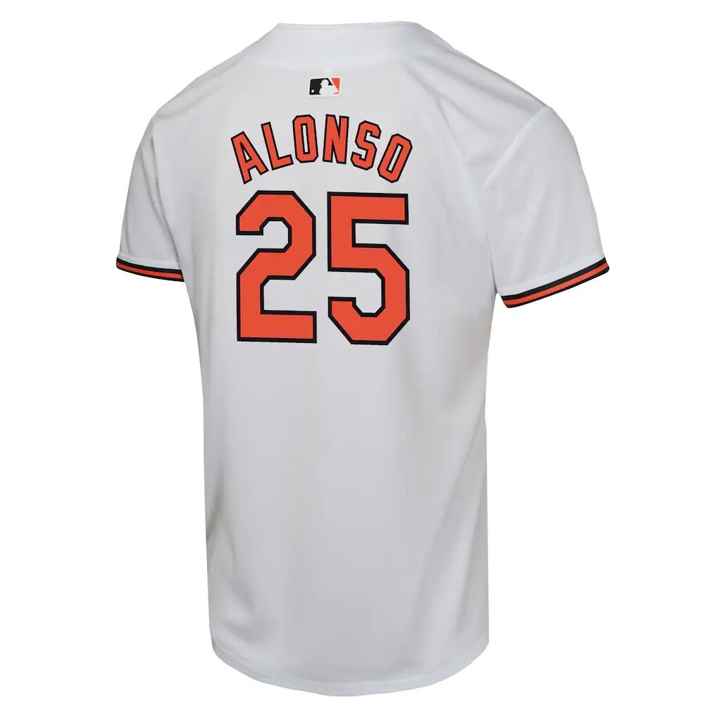 Pete Alonso Baltimore Orioles Nike Youth Game Player Jersey