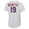 Bo Bichette New York Mets Nike Youth Home Replica Jersey - White - Detail View