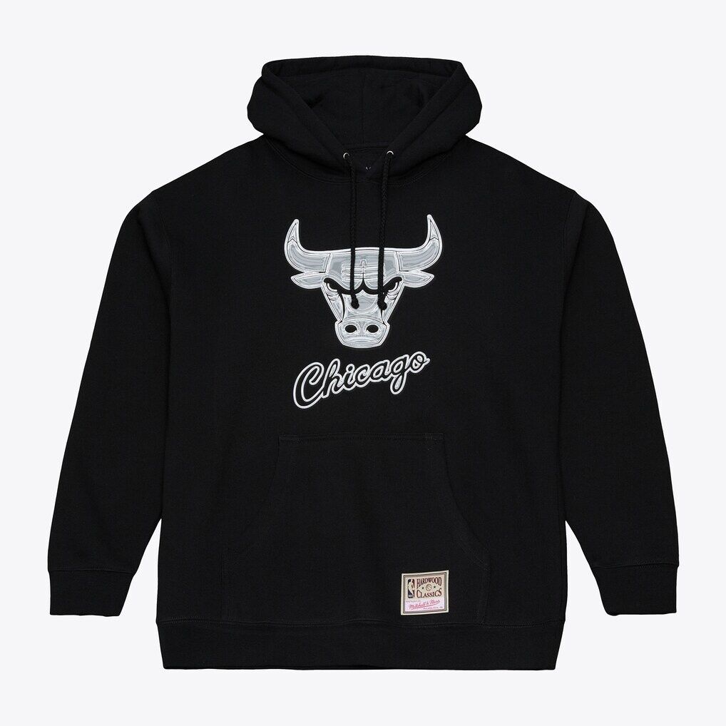 Chicago Bulls Mitchell & Ness Chrome Hoodie
