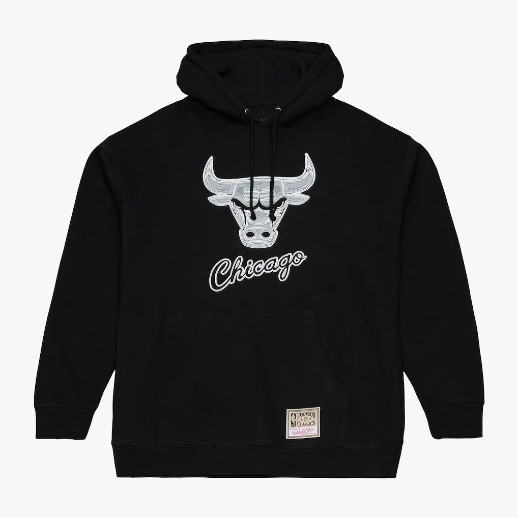 Chicago Bulls Mitchell & Ness Chrome Hoodie