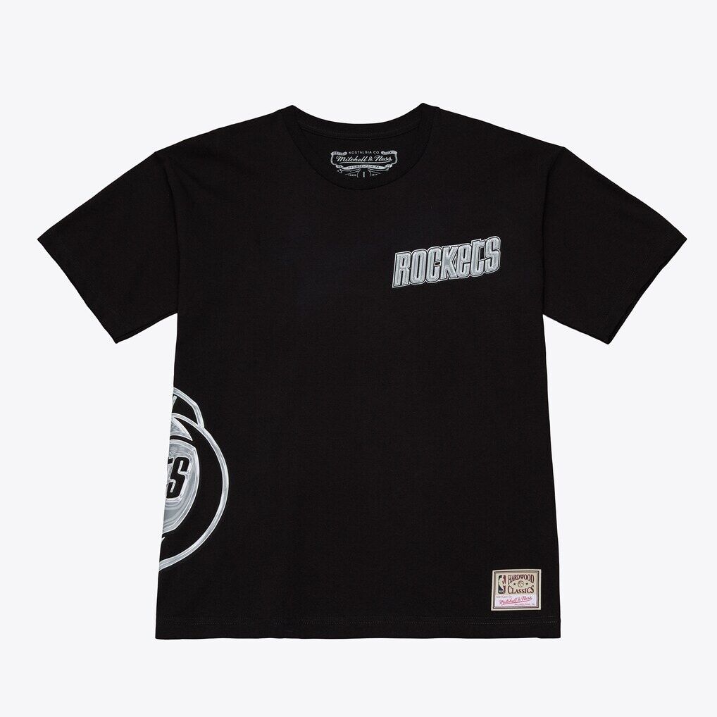Houston Rockets Mitchell & Ness Chrome Heritage T-Shirt