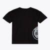 Houston Rockets Mitchell & Ness Chrome Heritage T-Shirt - Black - Side View