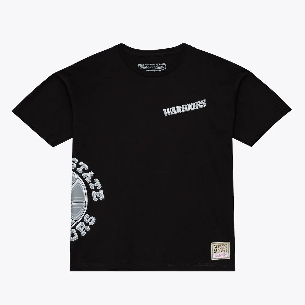 Golden State Warriors Mitchell & Ness Chrome Heritage T-Shirt