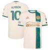 Miguel Almiron Atlanta United FC adidas 2026 Spirit of '96 On-Field Authentic Patch Jersey - - Front View