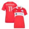 Philip Zinckernagel Chicago Fire adidas Women's 2026 Forever Red Replica Jersey - Red - Front View