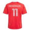 Philip Zinckernagel Chicago Fire adidas Youth 2026 Forever Red Replica Jersey - Red - Detail View