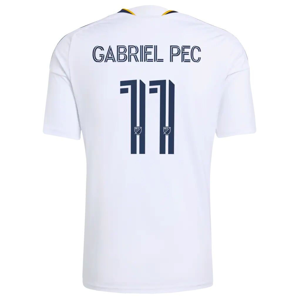 Gabriel Pec LA Galaxy adidas 2026 The VeloCITY Kit Replica Jersey