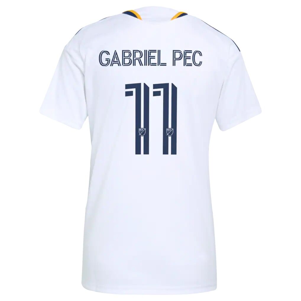 Gabriel Pec LA Galaxy adidas Women's 2026 The VeloCITY Kit Replica Jersey