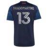 Thiago Martins New York City FC adidas 2026 The All Nations Kit Replica Jersey - Blue - Detail View