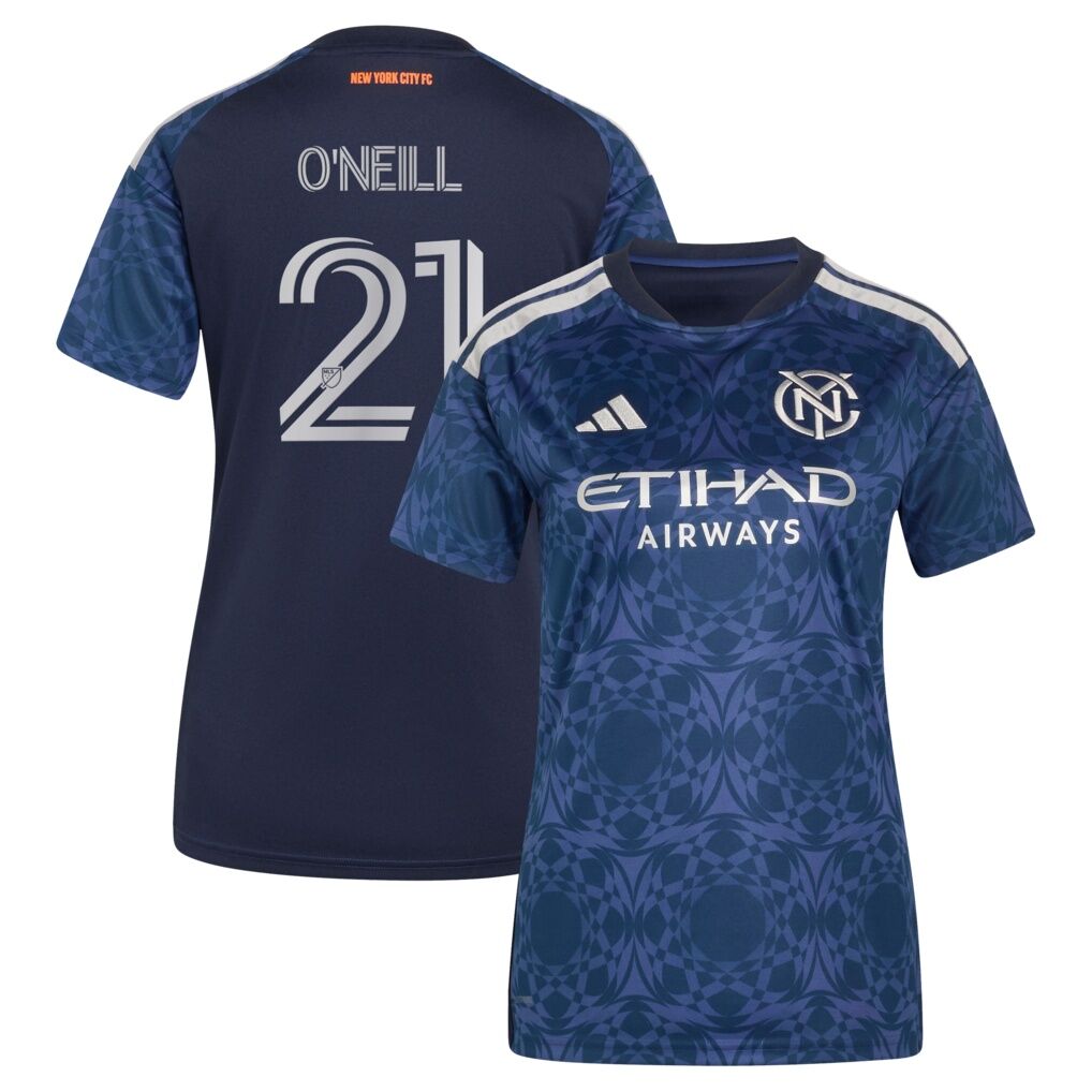 Aiden O'Neill New York City FC adidas Women's 2026 The All Nations Kit Replica Jersey