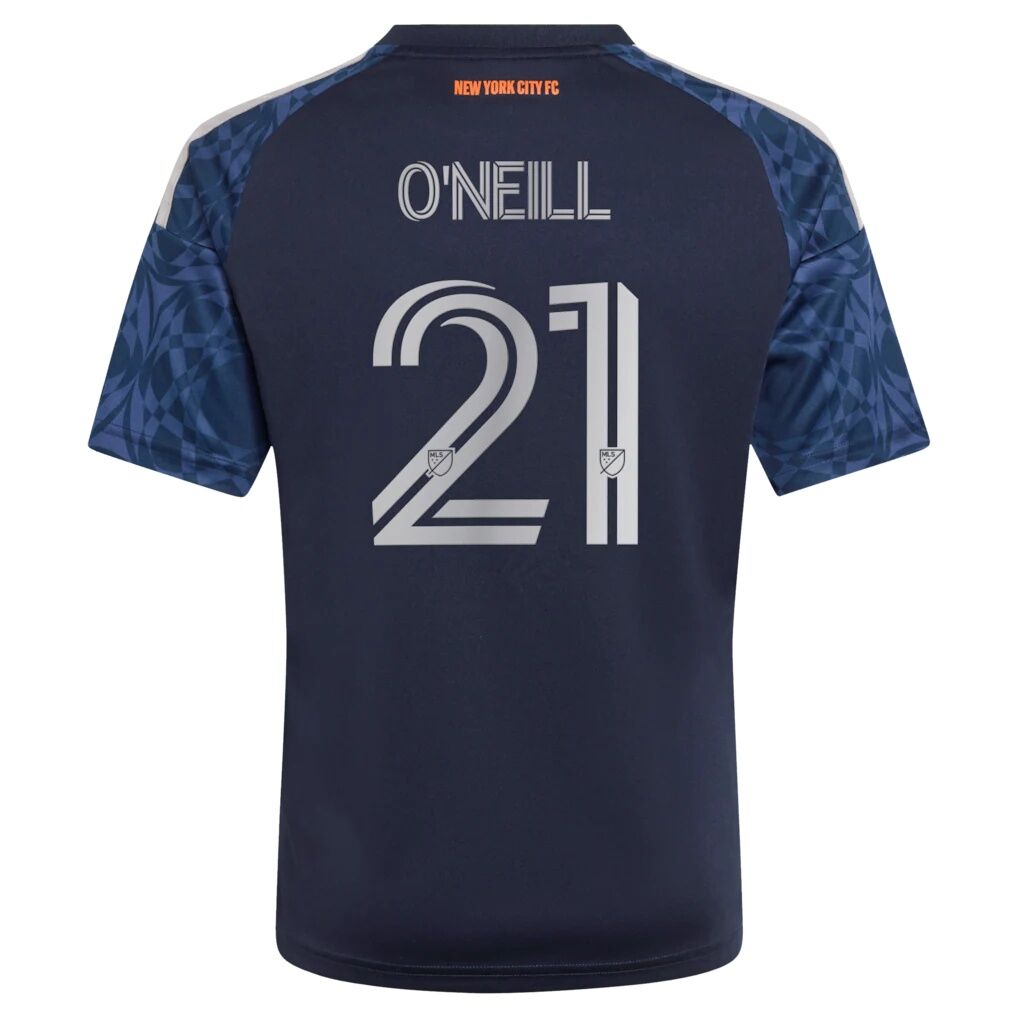 Aiden O'Neill New York City FC adidas Youth 2026 The All Nations Kit Replica Jersey