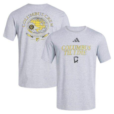 Columbus Crew adidas World Pitch T-Shirt - - Front View